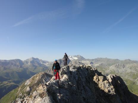 La traversée des Rochers de Plassa