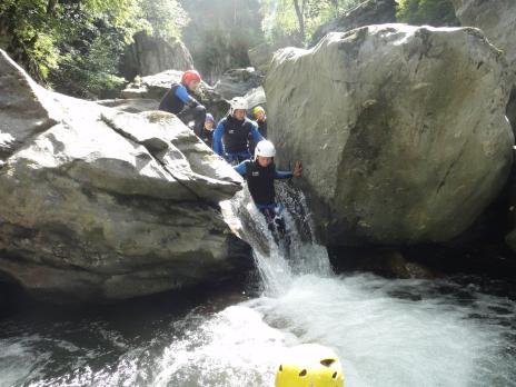 Canyonnig les Arcs. L'Eau Rousse