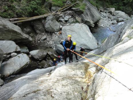 Canyonnig les Arcs. L'Eau Rousse