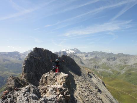 L'ascension de l'Aiguille de Mey