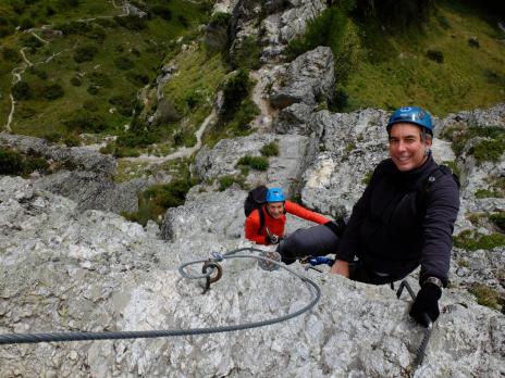 Via ferrata les Arcs Peisey Vallandry. Les Bettières