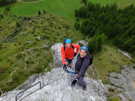 Via ferrata les Arcs Peisey Vallandry. Les Bettières