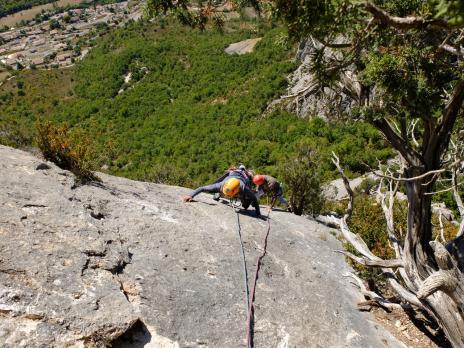 Escalade à Orpierre
