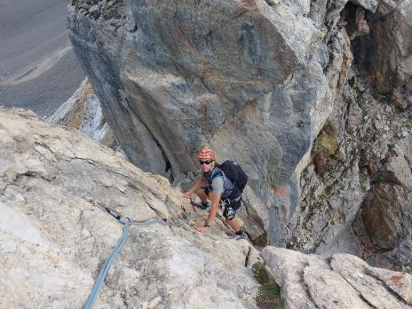 Aiguille de la Nova traversée des arêtes - Escalade Beaufortain