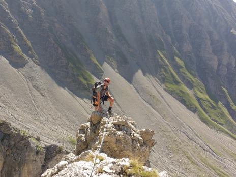 Pilier Sud de l'Aiguille de la Nova - Escalade Beaufortain