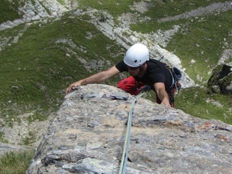 Grande Parei - Voie La Gasparou - Massif du Beaufortain