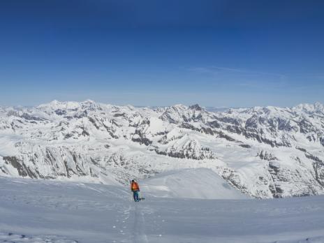 Au niveau de la jonction entre les deux itinéraires