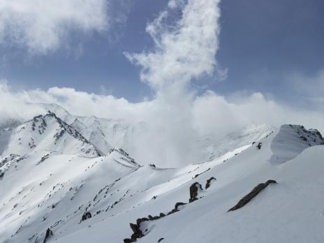 Au dessus du village de Rud Ba Rak