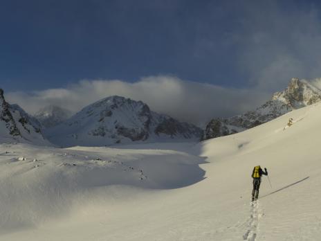 départ du bivouac...