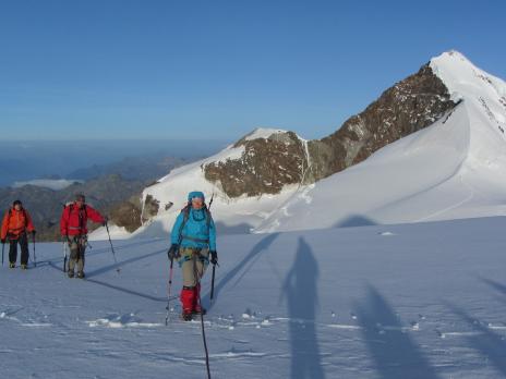 Alpinisme au Mont Rose - La Pointe Gnifetti