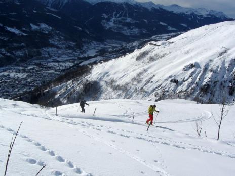 Ski de randonnée L'Aiguille de Praina - Bourg Saint Maurice