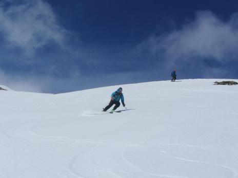 ski de randonnée Beaufortain descente de à la Pointe de Dzonfié