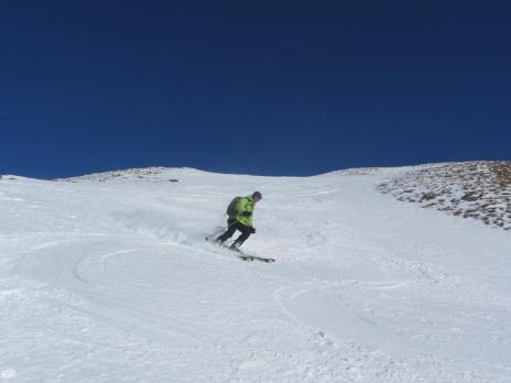 ski de randonnée en Vanoise - descente du Dou de Moutiers