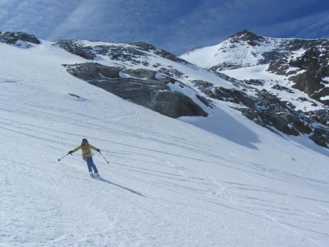 Ski de randonnée en Vanoise - Glacier des Evettes