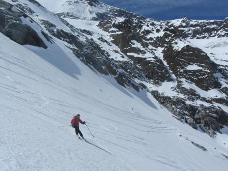 Ski de randonnée en Vanoise - Glacier des Evettes