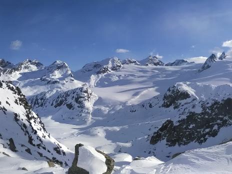 Dans la 2eme montée sous le versant nord est du grand Assaly