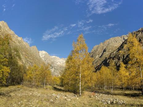 le Valjouffrey au départ du Désert