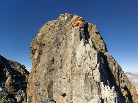 Passage très impressionnant mais facile.