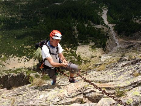 Via ferrata du refuge Borelli