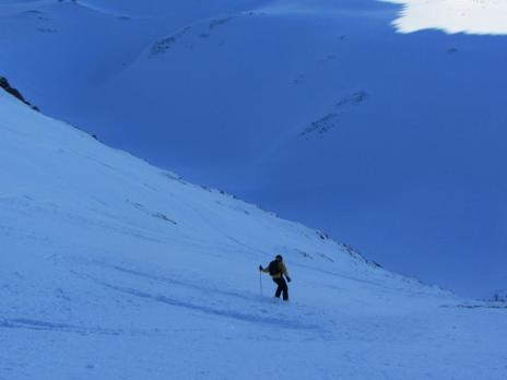 Hors piste Tignes face nord de Pramecou
