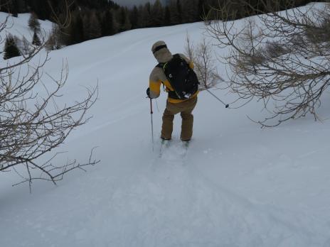 Randonnée à ski vanoise Dou des Cornes