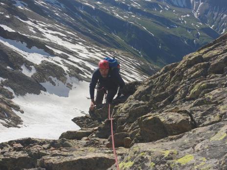 Le Mont Tondu - arête Est