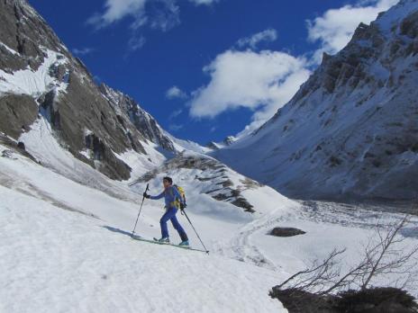 Ski de randonnée dans le Beaufortain - Col de Presset