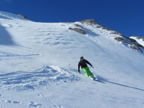 Ski de randonnée au départ de Tignes Tuf de Grassaz