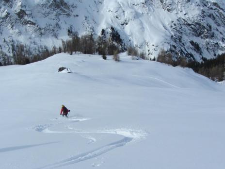 Ski de randonnée en Vanoise - Crête de Doumé