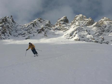 Tignes ski hors piste