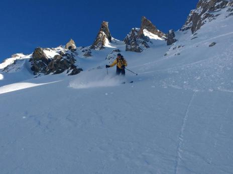 Tignes ski hors piste