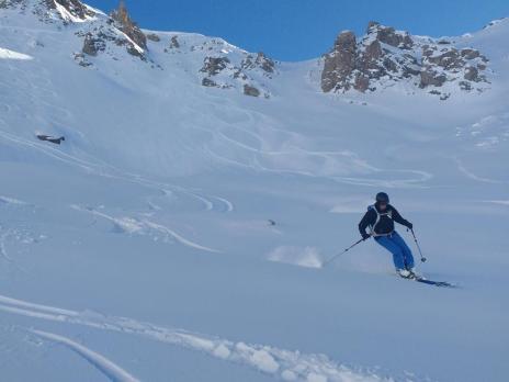Tignes ski hors piste