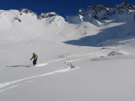 Tignes ski hors piste