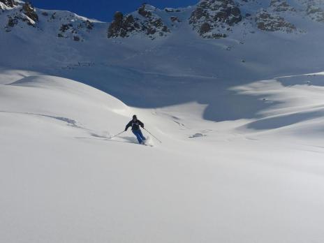 Tignes ski hors piste