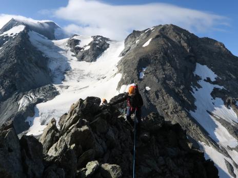 Arête sud de l'Aiguille Rouge