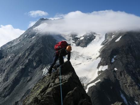 Arête sud de l'Aiguille Rouge