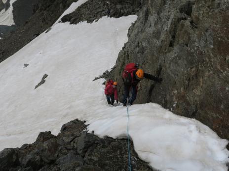 Arête sud de l'Aiguille Rouge