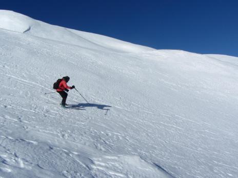 Tignes - ski de randonnée col du Palet Aig de Bacque