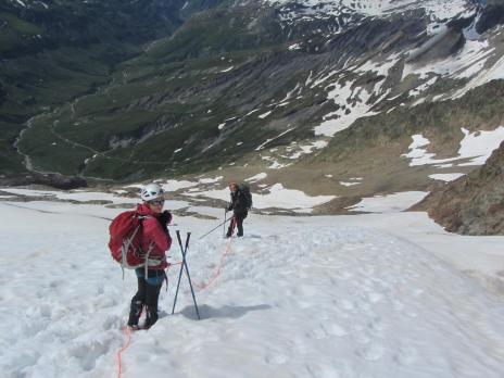 Dôme des Glaciers par l'arête des Lanchettes