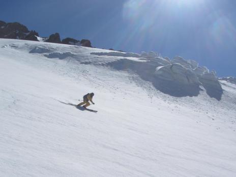 Dôme des Glaciers en ski de randonnée