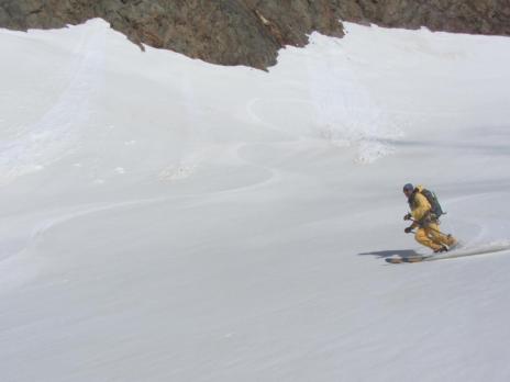 Dôme des Glaciers en ski de randonnée