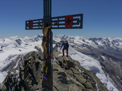 Sommet du Dom de Mischabel