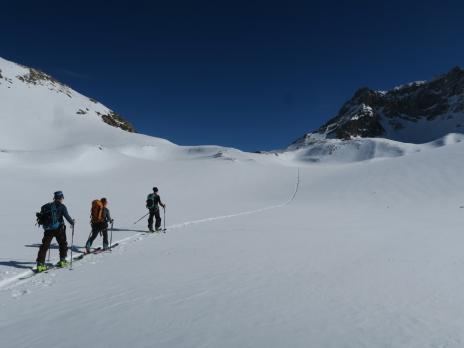 En montant vers Plan Sery