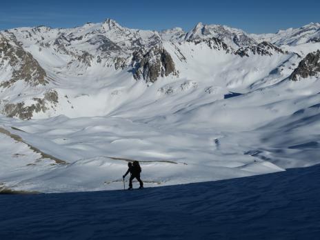En montant vers la Pt de la Vallaisonnay
