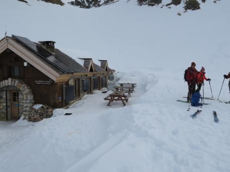 Départ le matin du refuge