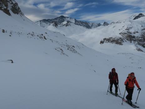 Montée vers le col de la Sachette