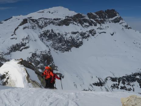 Montée vers le col de la Sachette