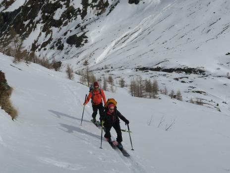 Vers l'Aiguille Motte