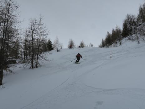 Vers l'Aiguille Motte