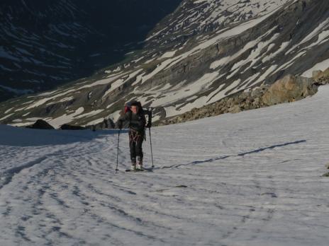 Montée au Dôme des Glaciers